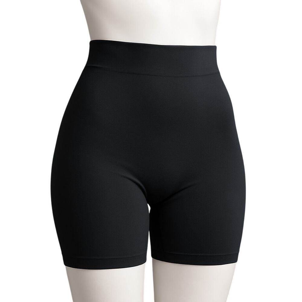 SKIMS Sculpting High Waist Mid-Thigh Shorts Black Shapewear Size XS